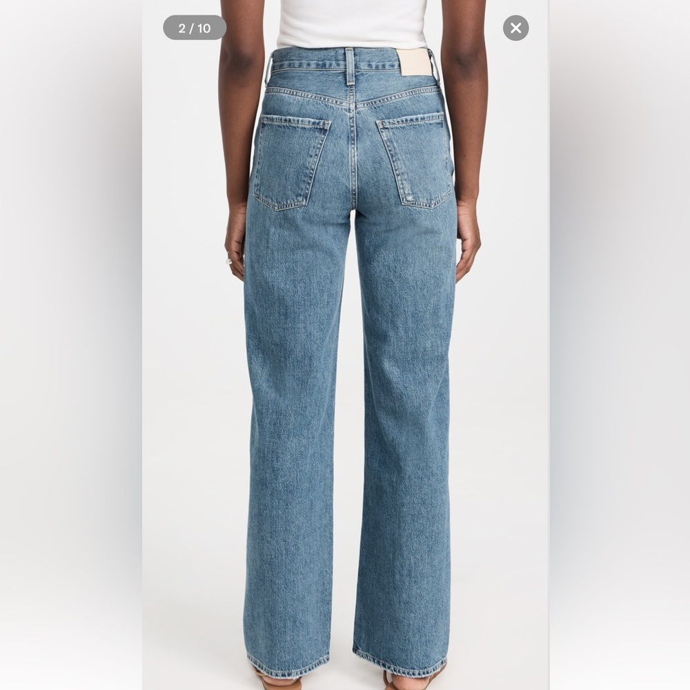 Citizens Of Humanity Annina Straight Wide Leg Jeans size 29 - Picture 12 of 16